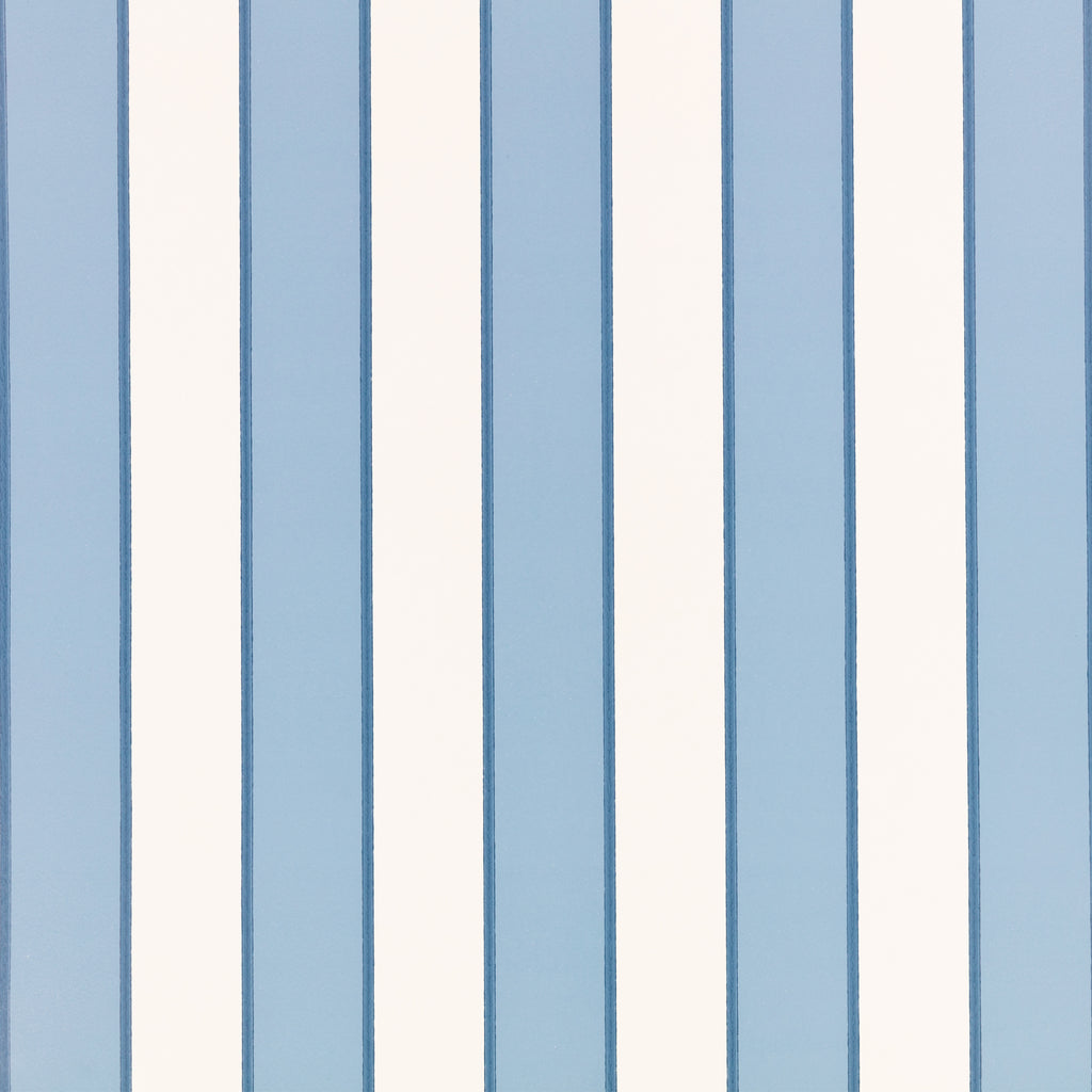 Orsin Wallpaper Boathouse Blue | Romo Europe