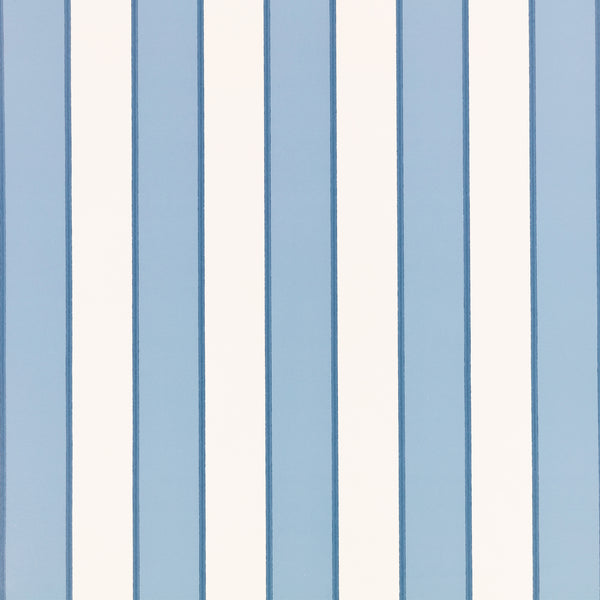 Orsin Wallpaper Boathouse Blue | Romo Europe