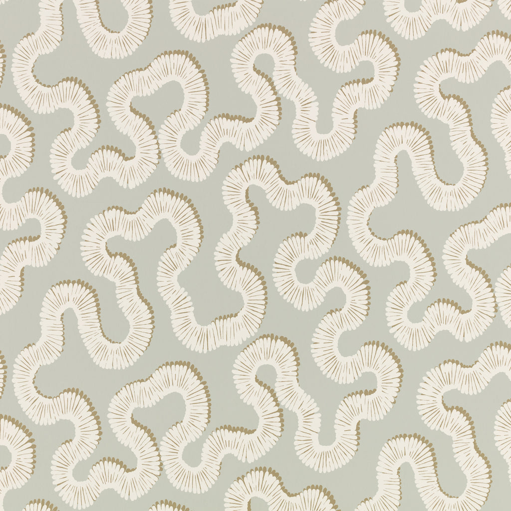 Kezia Wallpaper Eau De Nil | Romo Europe