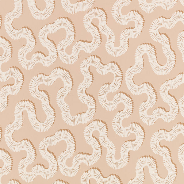 Kezia Wallpaper Tuscan Pink | Romo Europe