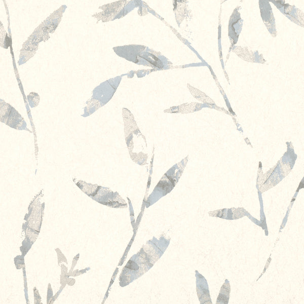 Hana Trail Wallpaper Powder Blue | Romo Europe