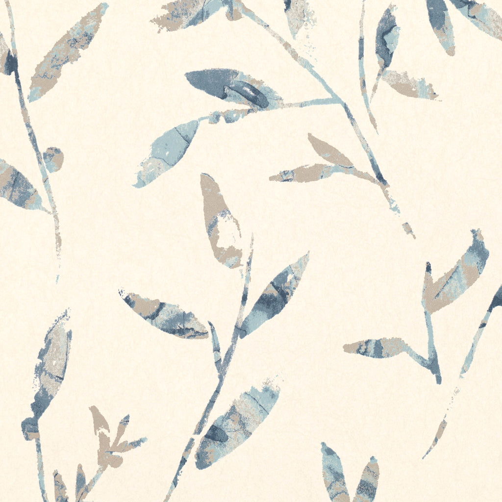 Hana Trail Wallpaper Indigo | Romo Europe