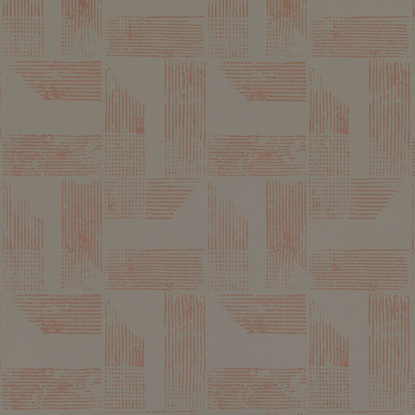 Renzo Wallpaper Copper | Romo Europe