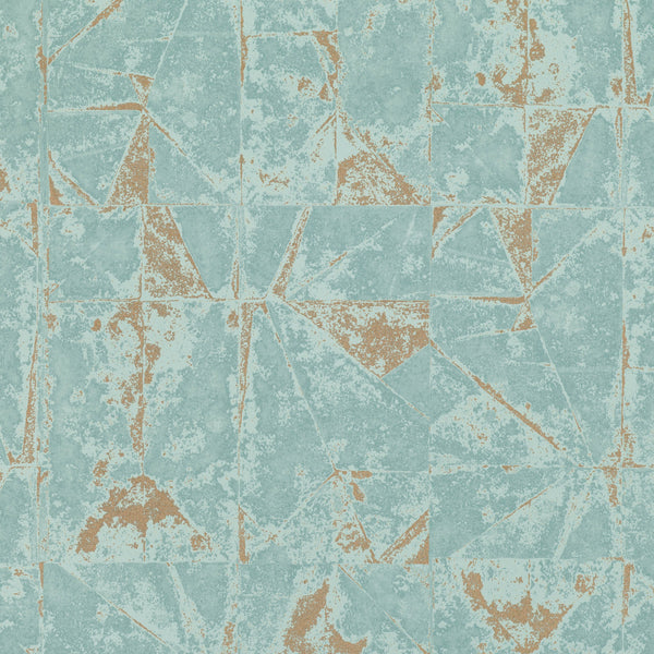 Venezia Wallpaper Teal | Romo Europe