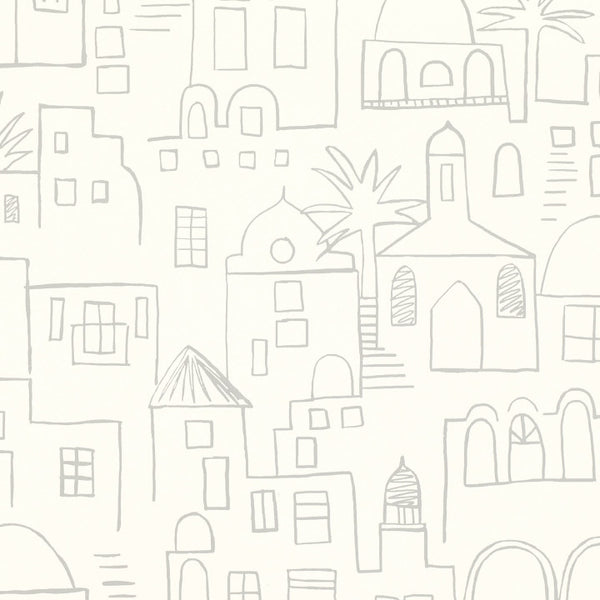 Teeny Santorini - Stone Wallcovering | Romo