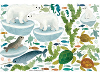 Ocean Antics Wall - Stickers Wallcovering | Romo