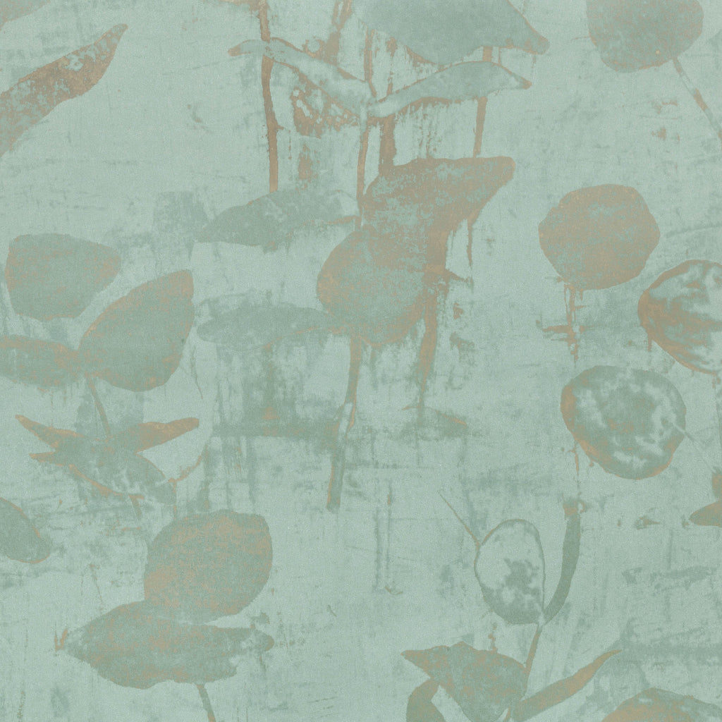Berea Wallpaper Verdigris | Romo Europe