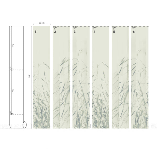 Kishi Wall Mural Alpine | Romo Europe