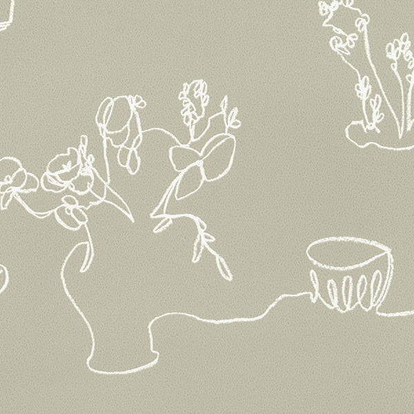 Tabletop Wallpaper Lichen | Romo Europe