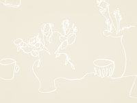 Tabletop - Beige Wallcovering | Romo