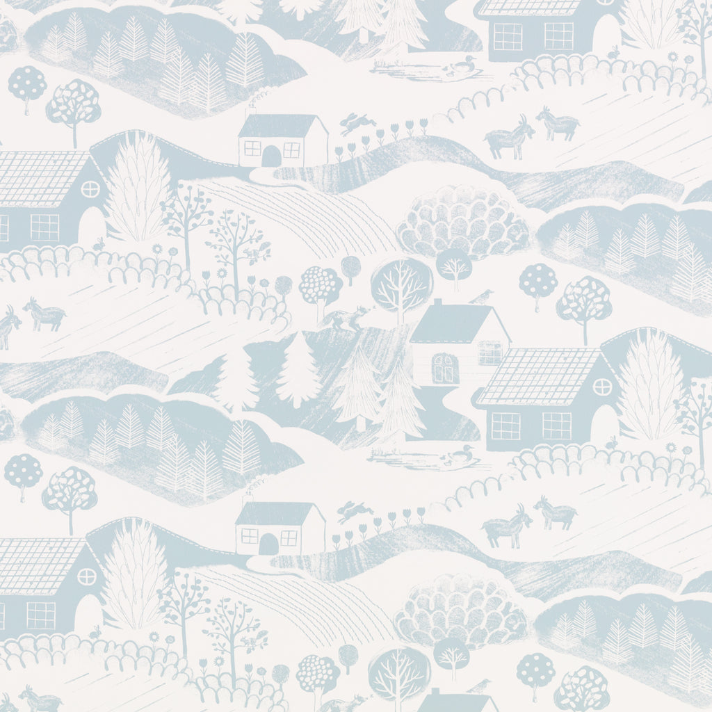 Far Far Away Wallpaper Fjord | Romo Europe