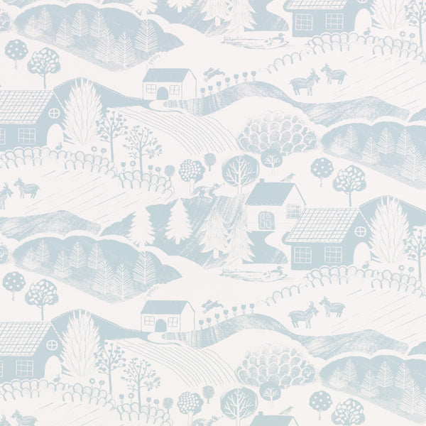 Far Far Away Wallpaper Fjord | Romo Europe