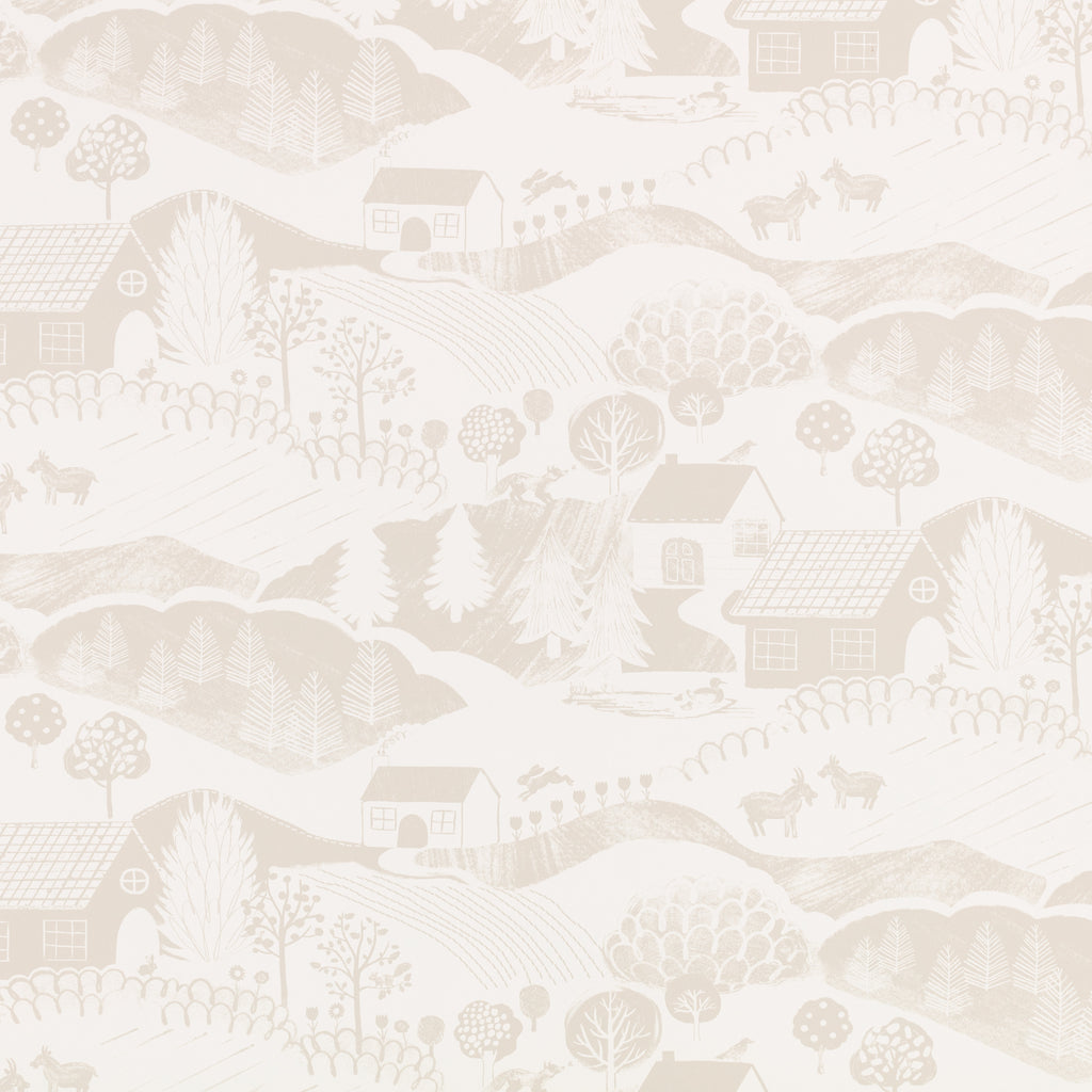 Far Far Away Wallpaper Birch | Romo Europe