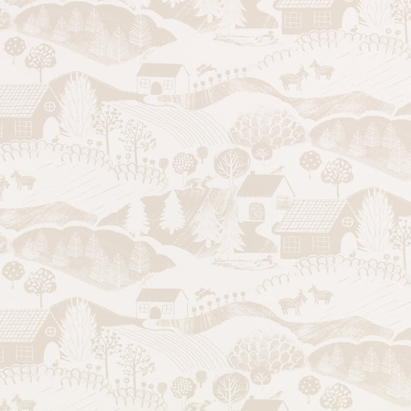 Far Far Away Wallpaper Birch | Romo Europe