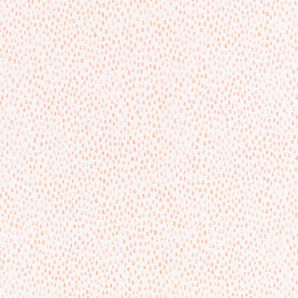 Raindrops - Blush Wallcovering | Romo