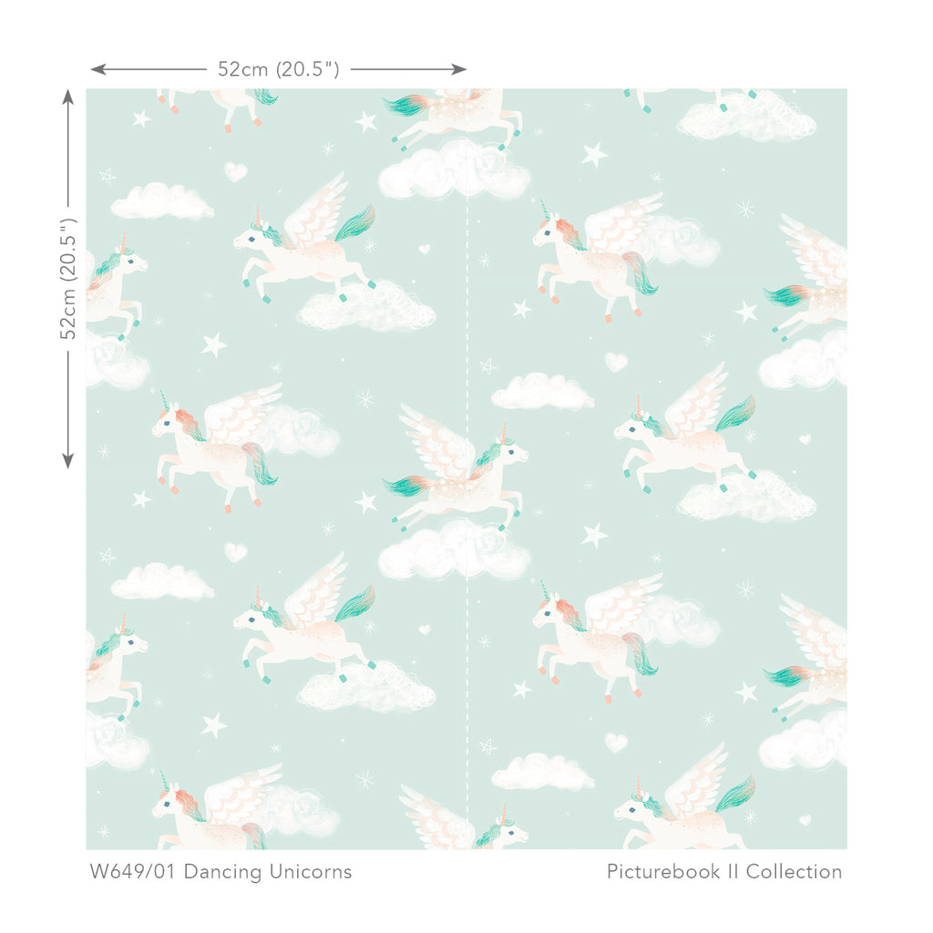 Dancing Unicorns Wallpapers Dancing Unicorns | Romo Europe