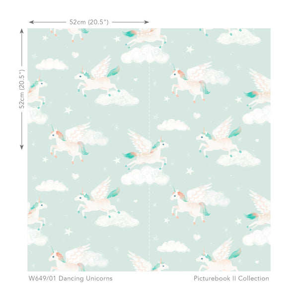 Dancing Unicorns Wallpapers Dancing Unicorns | Romo Europe