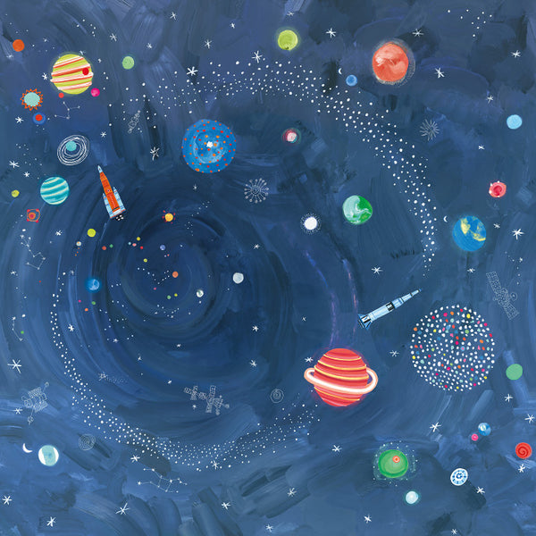 Deep Space Wall - Mural Wallcoverings | Romo
