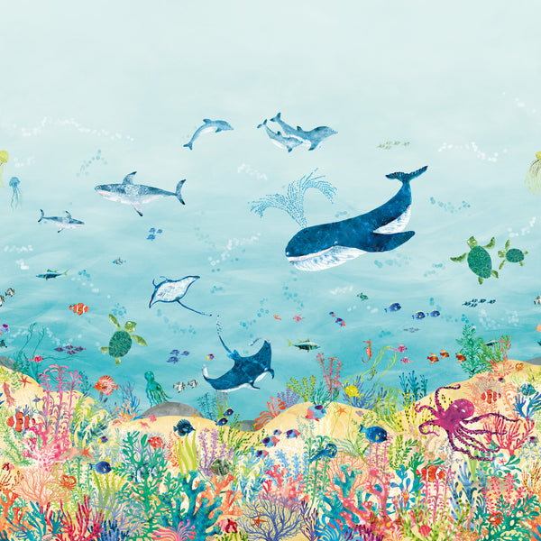 Coral Kingdom Wall Mural Coral Kingdom