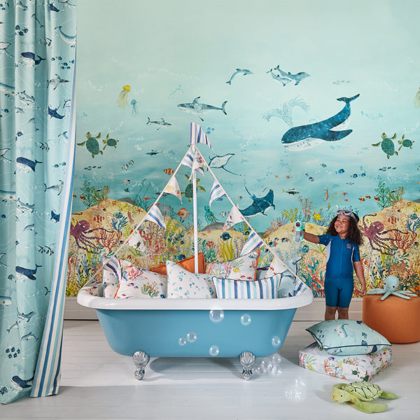 Coral Kingdom Wall Mural Coral Kingdom | Romo Europe