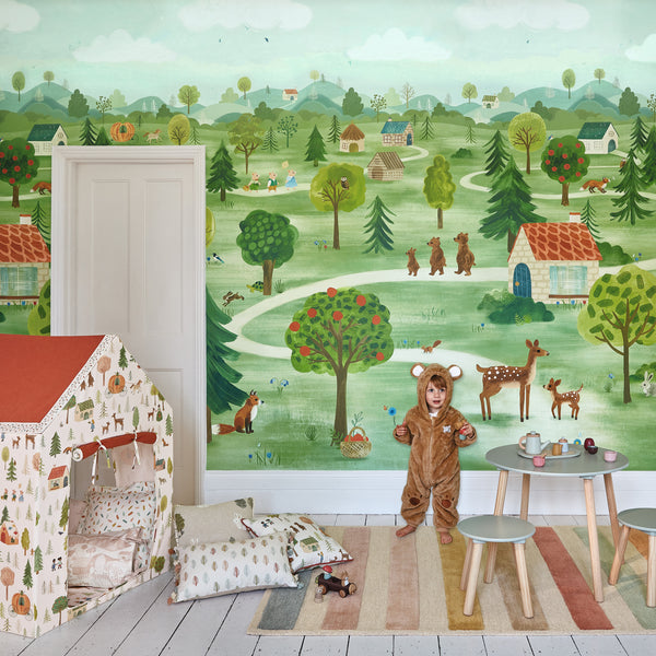 Once Upon A Time Wall Mural Once Upon A Time | Romo Europe