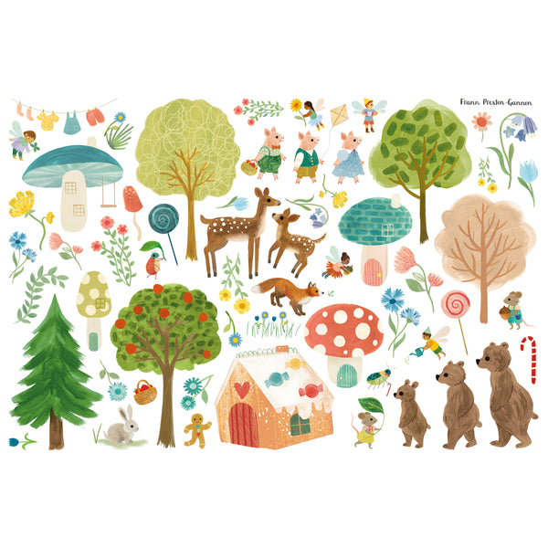 Fairytale Forest Wall Stickers Fairytale Forest