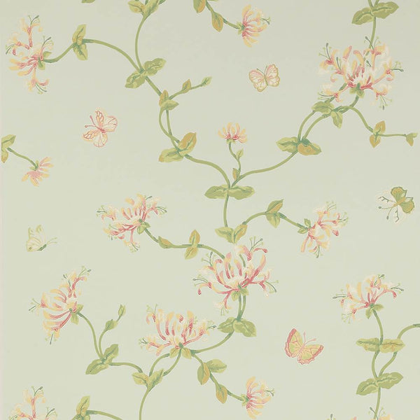 Honeysuckle Garden Wallpaper  | Colefax and Fowler