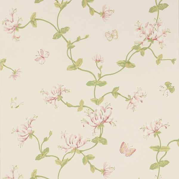 Honeysuckle Garden Wallpaper  | Colefax and Fowler