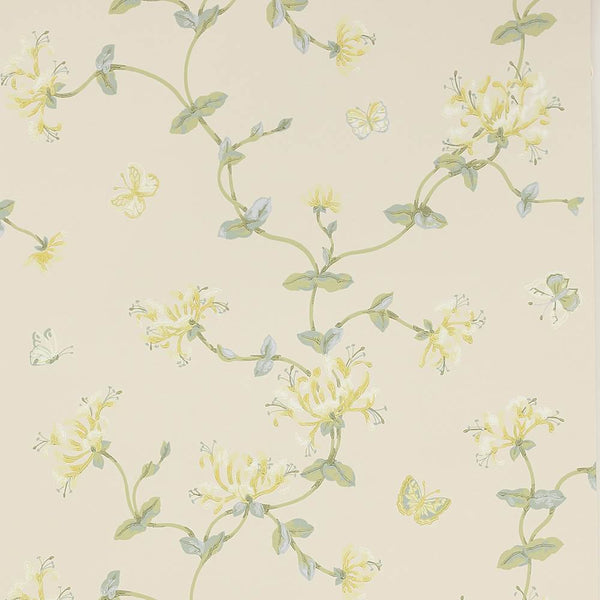 Honeysuckle Garden Wallpaper  | Colefax and Fowler