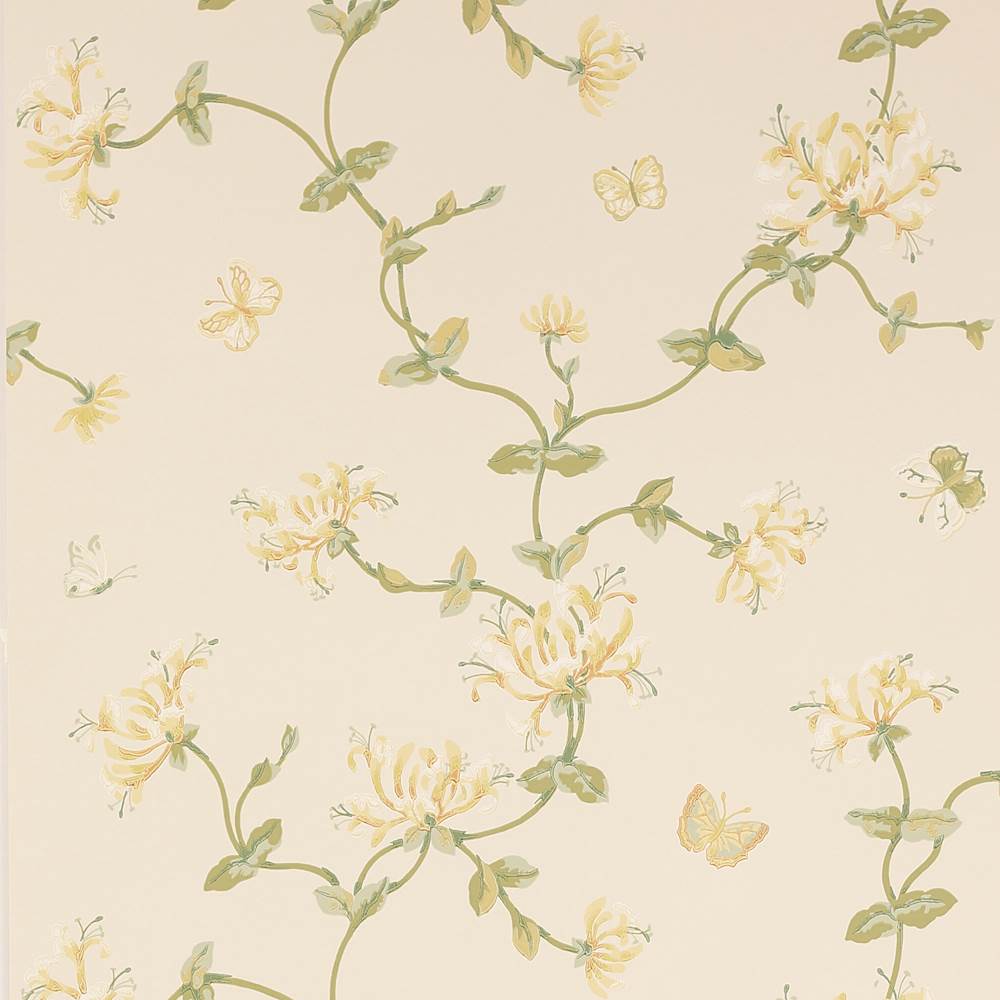 Honeysuckle Garden Wallpaper  | Colefax and Fowler