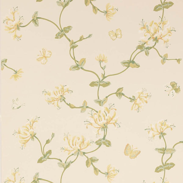 Honeysuckle Garden Wallpaper  | Colefax and Fowler