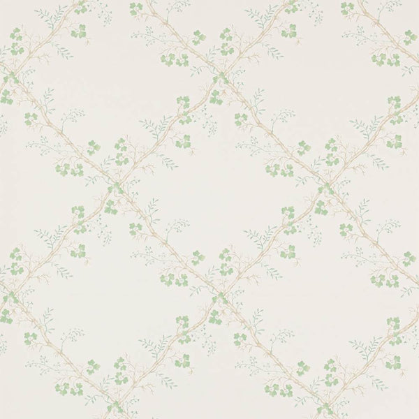 Trefoil Trellis Wallpaper  | Colefax and Fowler