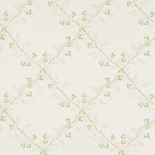 Trefoil Trellis Wallpaper  | Colefax and Fowler