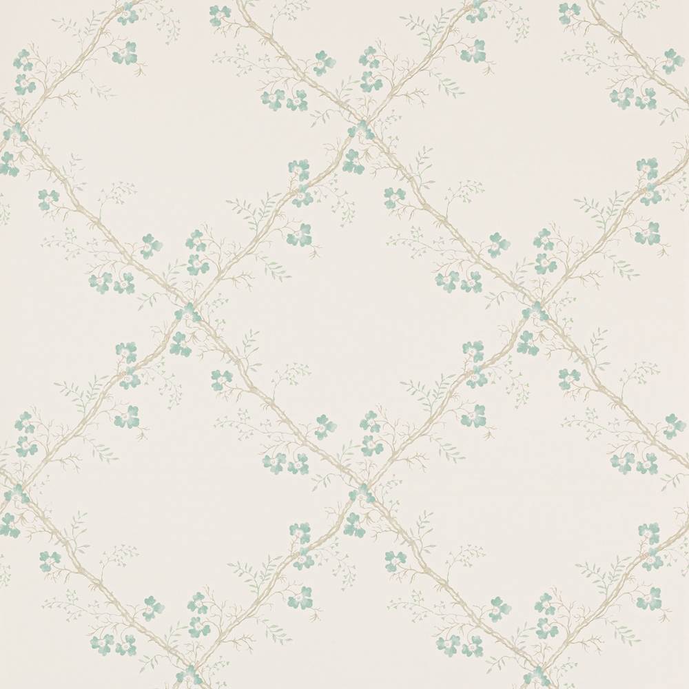 Trefoil Trellis Wallpaper  | Colefax and Fowler