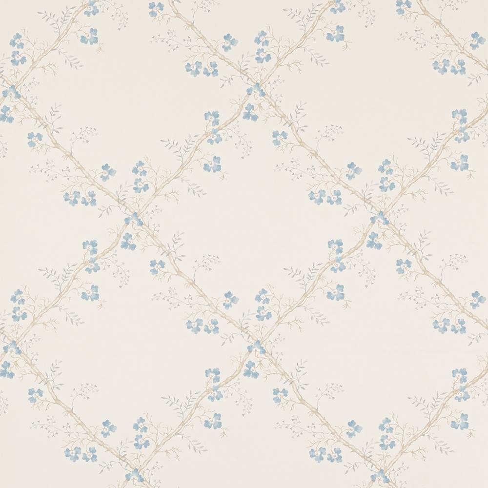 Trefoil Trellis Wallpaper  | Colefax and Fowler