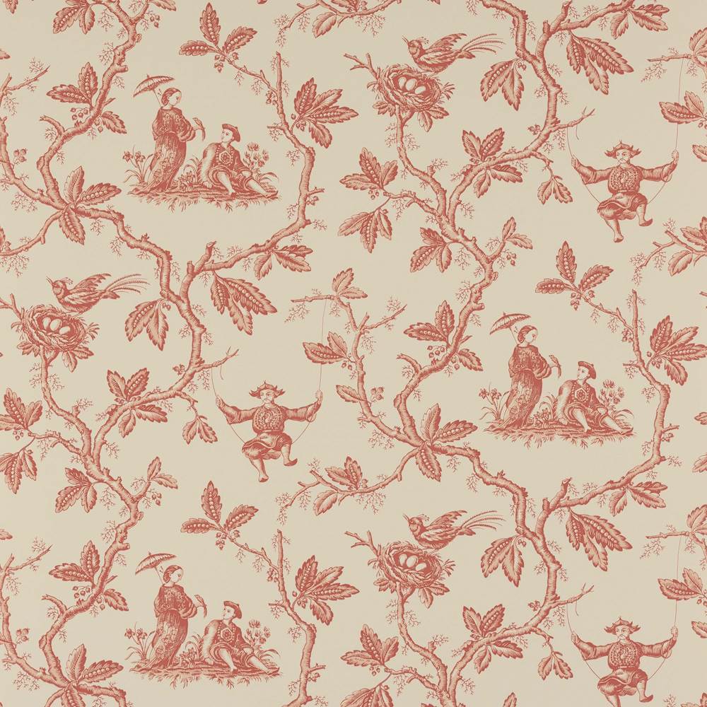 Toile Chinoise Wallpaper  | Colefax and Fowler