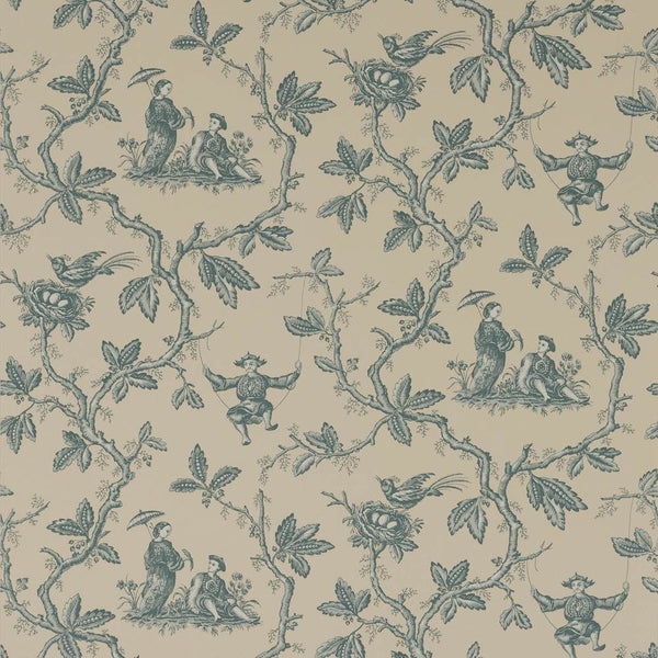 Toile Chinoise Wallpaper  | Colefax and Fowler