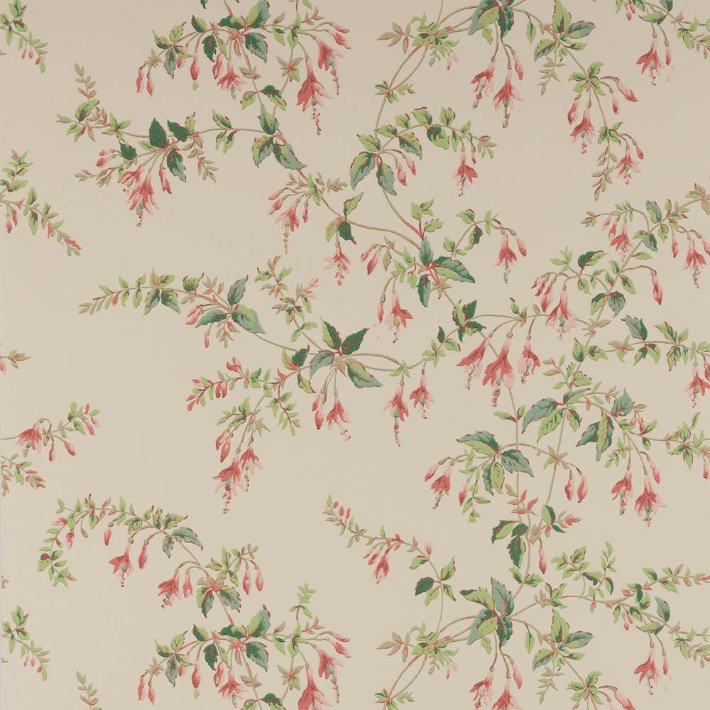 Fuchsia Wallpaper  | Colefax and Fowler