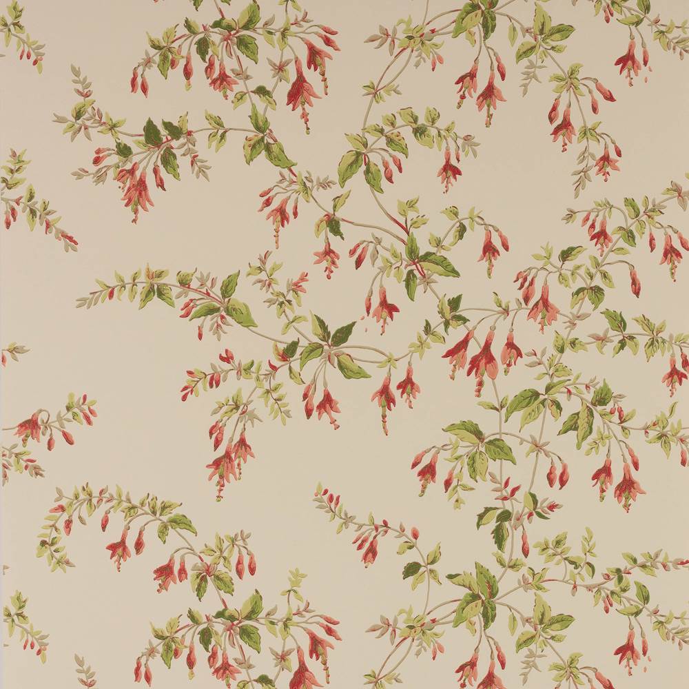 Fuchsia Wallpaper  | Colefax and Fowler