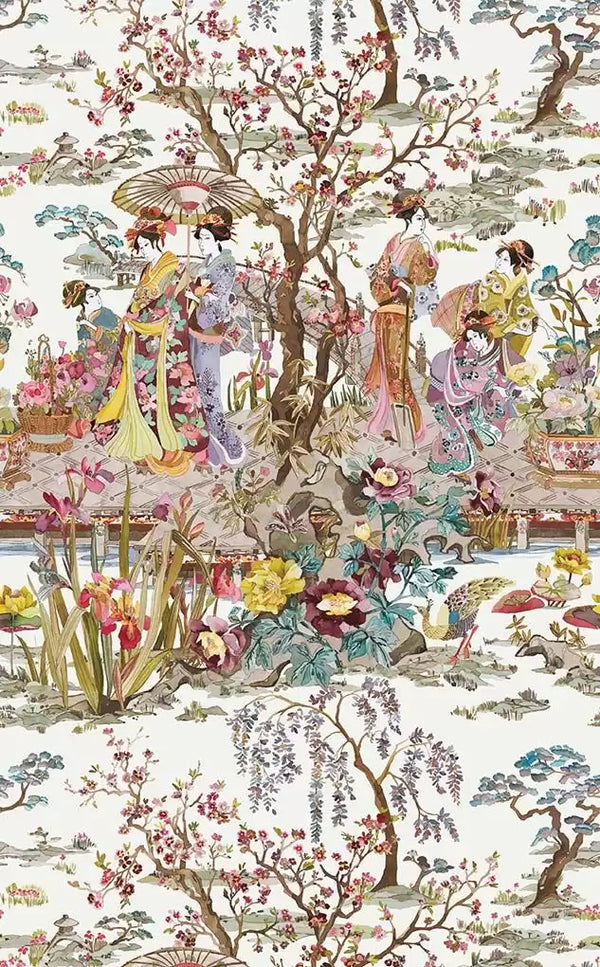 Japanese Garden Toile | Osborne & Little Europe