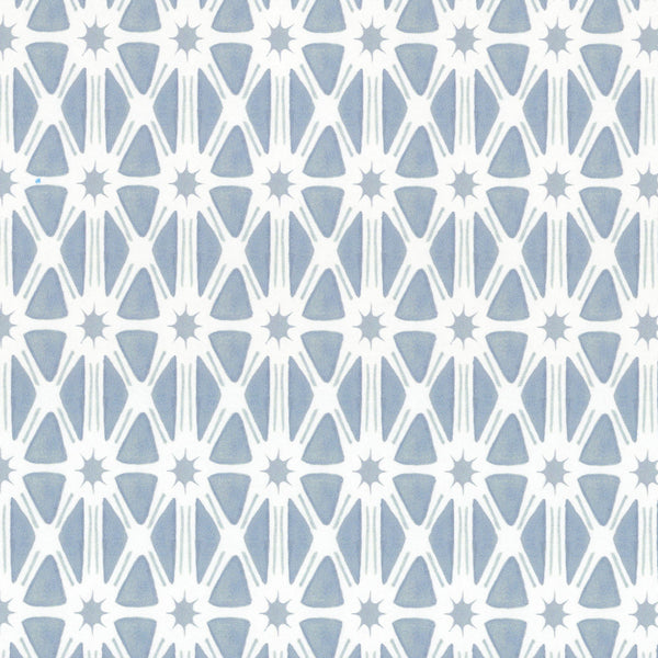 Triangle Stars Moonstone | Stout Textiles