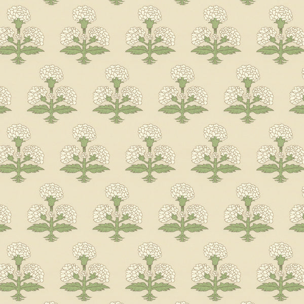 Hydrangea Pistachio | Stout Textiles