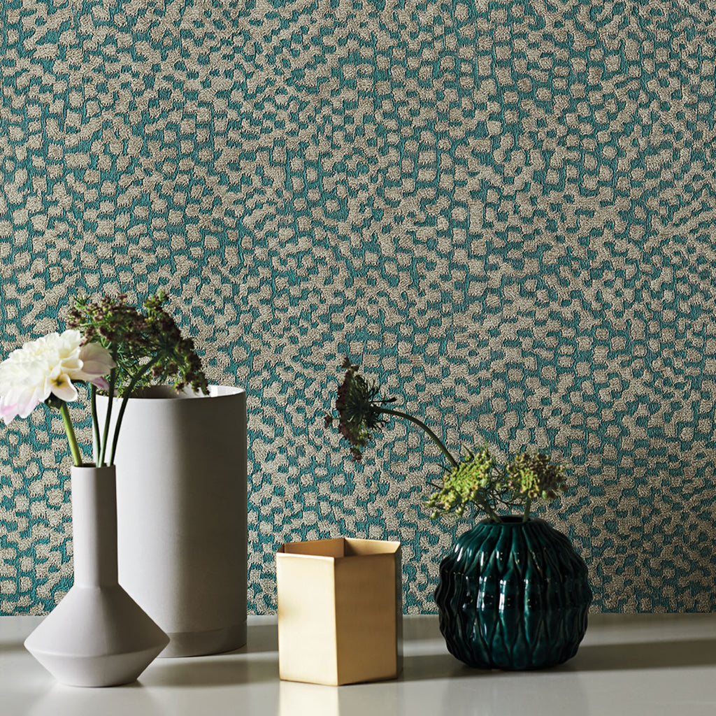 Zardozi Wallpaper Jasper | Romo Europe