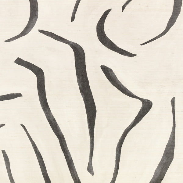 Contour - Ivory Wallcovering | Romo