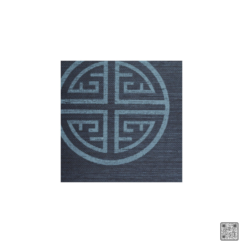 Samples and Purchasing available for Realm - 0  By Phillipe Romano | Phillipe Romano Barclay Butera Prints |Dots Medallion / Suzani / Persian Wallcovering Grasscloth at Designer Wallcoverings and Fabrics