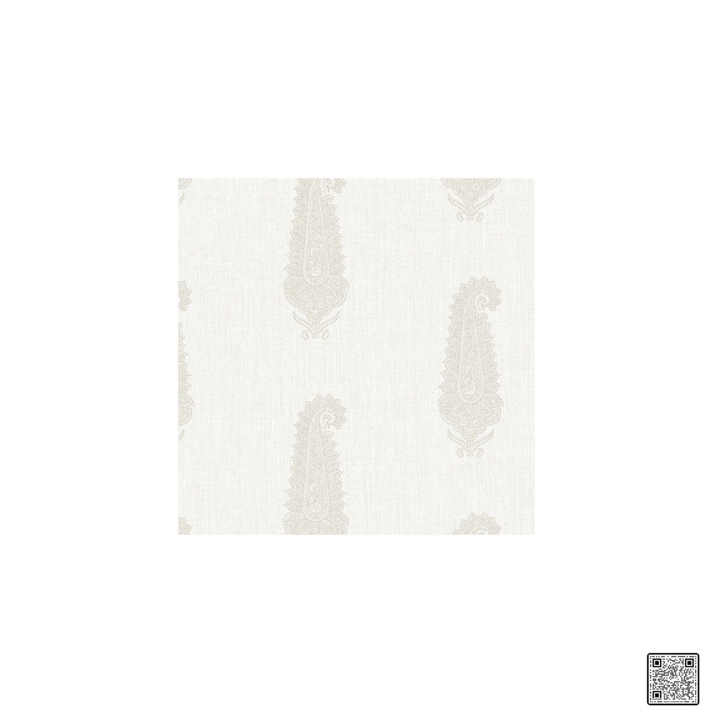 Samples and Purchasing available for Kashmiri - Buff  By Phillipe Romano | Phillipe Romano Barclay Living In Style | Paisley Wallcovering Print at Designer Wallcoverings and Fabrics