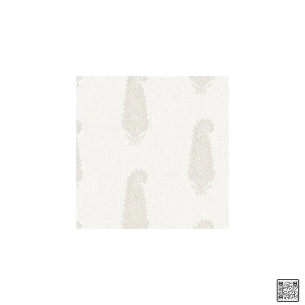 Samples and Purchasing available for Kashmiri - Buff  By Phillipe Romano | Phillipe Romano Barclay Living In Style | Paisley Wallcovering Print at Designer Wallcoverings and Fabrics