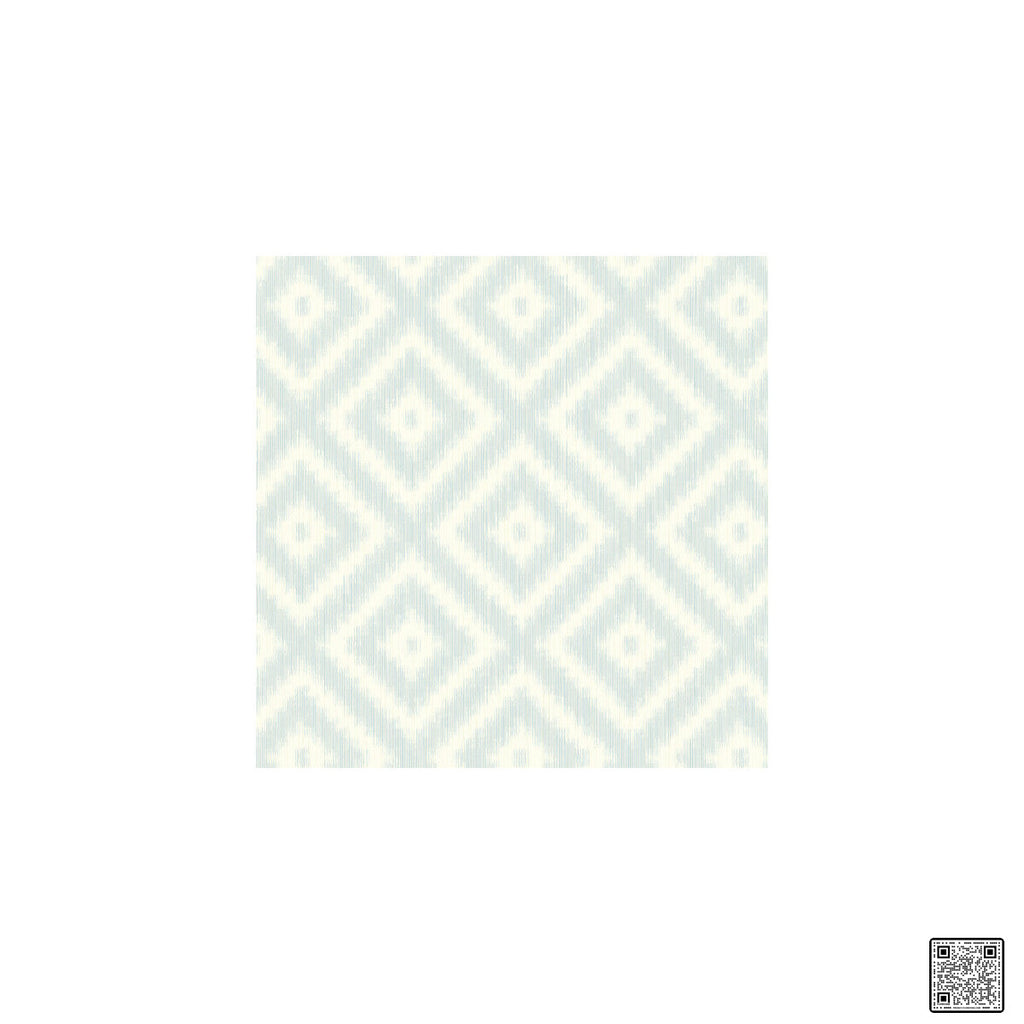 Samples and Purchasing available for Ikat Diamond - Clear Skies  By Phillipe Romano | Phillipe Romano Barclay Living In Style |Diamond Ikat/Southwest/Kilims Wallcovering Print at Designer Wallcoverings and Fabrics