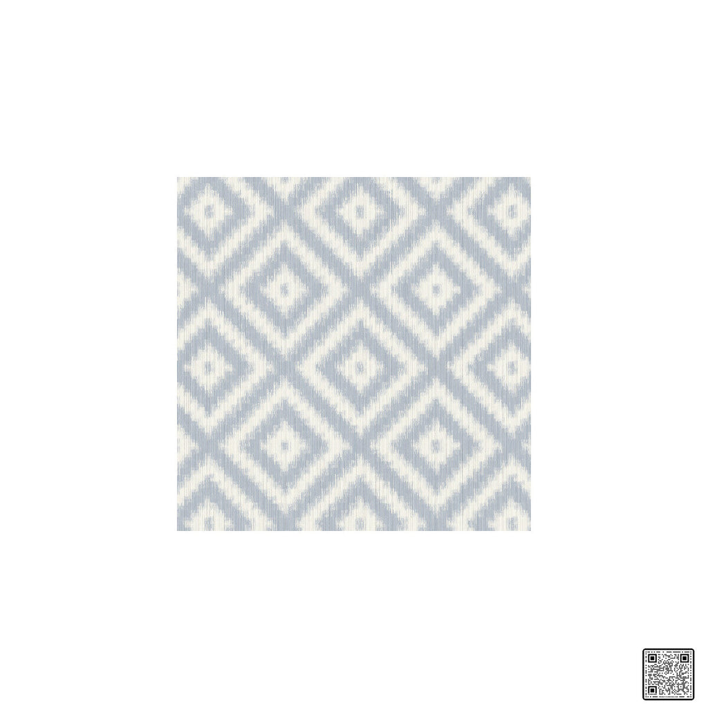 Samples and Purchasing available for Ikat Diamond - Serenity  By Phillipe Romano | Phillipe Romano Barclay Living In Style |Diamond Ikat/Southwest/Kilims Wallcovering Print at Designer Wallcoverings and Fabrics