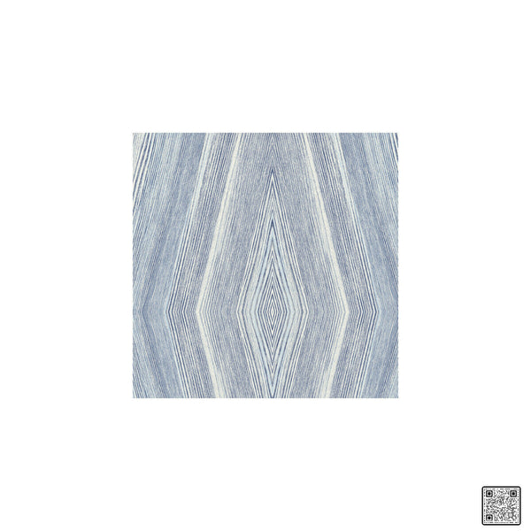 Samples and Purchasing available for Crosscut - Indigo  By Phillipe Romano | Phillipe Romano Barclay Living In Style |Diamond Geometric Wallcovering Print at Designer Wallcoverings and Fabrics